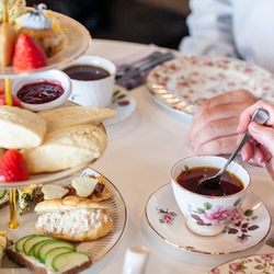 Queen Of Hearts - A warm cup of tea.