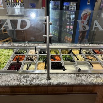 Mountain Mike's Pizza - Here is all the things in the salad bar - Pizza Near Me - Vallejo, California Mountain Mike's Pizza - Here is all the things in the salad bar - Pizza Near Me - Vallejo, California