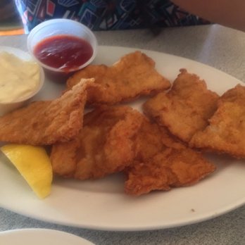 The Lobster Trap - Thick chunks of chewy squid - Seafood Near Me - Avalon, California The Lobster Trap - Thick chunks of chewy squid - Seafood Near Me - Avalon, California