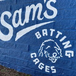 Sam's Batting Cages - We named the place after our old dog, Sam.