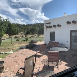 Casa Del Gavilan - Side patio of the casa, perfect spot to watch the antelopes graze...