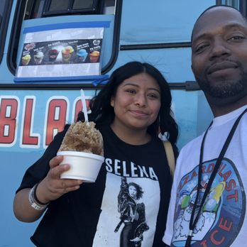 Blizzard Blast Shaved Ice - a man and a woman - Shaved Ice Near Me Blizzard Blast Shaved Ice - a man and a woman - Shaved Ice Near Me