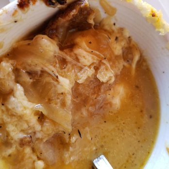 Le Marais Bakery - FRENCH ONION GOOP. NO ONIONS. NO RED WINE. NO HERBS. $15 WORTH OF TASTELESS GOOPY CHEESE AND A BURNED PIECE OF TOAST. - Coffee & Tea Near Me - Mill Valley, California Le Marais Bakery - FRENCH ONION GOOP. NO ONIONS. NO RED WINE. NO HERBS. $15 WORTH OF TASTELESS GOOPY CHEESE AND A BURNED PIECE OF TOAST. - Coffee & Tea Near Me - Mill Valley, California
