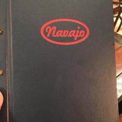 Navajo Steakhouse - Menu
