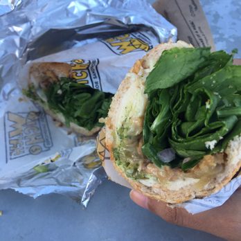 Which Wich - Another tasty sandwich, the chicken pesto. Yum! - Sandwiches Near Me - Albuquerque, New Mexico