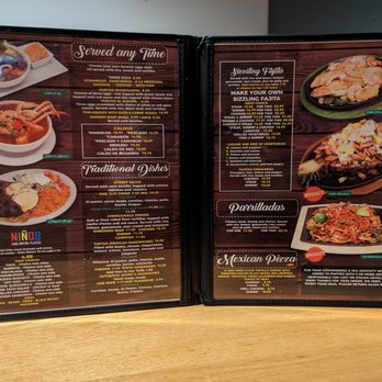 La Hacienda - Menu, 3 of 5. Ninos - kids menu, breakfast, traditional dishes, fajitas, parrilladas, Mexican pizza. - Mexican Near Me - Chapel Hill, North Carolina La Hacienda - Menu, 3 of 5. Ninos - kids menu, breakfast, traditional dishes, fajitas, parrilladas, Mexican pizza. - Mexican Near Me - Chapel Hill, North Carolina