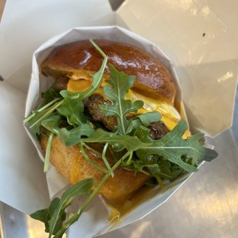 Egghead Sando Cafe - Breakfast Burger - Sandwiches Near Me - San Jose, California