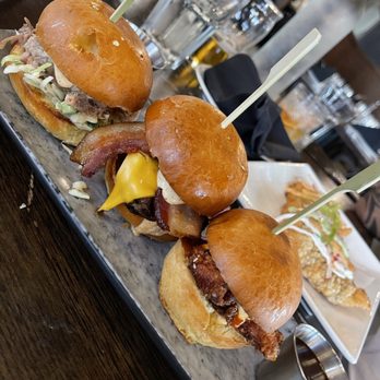 Flights Restaurant And Bar - Signature Slider Flight - New American Near Me - Burlingame, California Flights Restaurant And Bar - Signature Slider Flight - New American Near Me - Burlingame, California