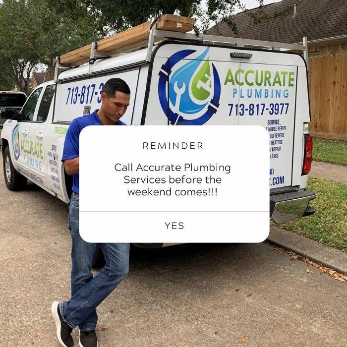 Slide of Accurate Plumbing Services