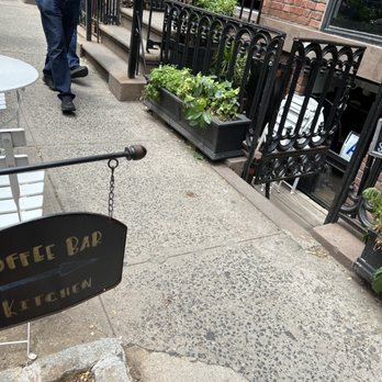 Ad Hoc | Collective - Sign. Entrance, downstairs - Coffee & Tea Near Me - New York, New York Ad Hoc | Collective - Sign. Entrance, downstairs - Coffee & Tea Near Me - New York, New York