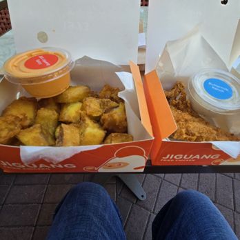 J&G Fried Chicken - Irvine - The fried king oyster mushrooms. O my! - Chicken Shop Near Me - Irvine, California J&G Fried Chicken - Irvine - The fried king oyster mushrooms. O my! - Chicken Shop Near Me - Irvine, California