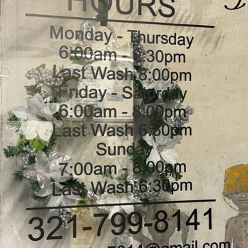 Cape Laundry - Posted laundry hours December 2025 - Laundromat Near Me - Cape Canaveral, Florida