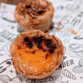 Soft Thunder Bakery and Coffee - Egg Tart + Coffee Mochi Tart - Coffee & Tea Near Me - Hong Kong, HK