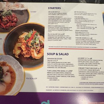 Kiin Di - Menu - Food Trucks Near Me - Austin, Texas