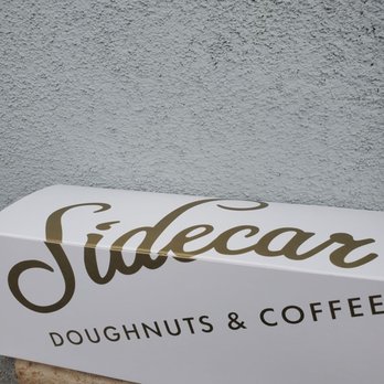 Sidecar Doughnuts & Coffee - Sidecar donut and coffee boxing.  So cute. - Donuts Near Me - Costa Mesa, California