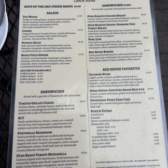 Red House Cafe - Menu - Breakfast & Brunch Near Me - Pacific Grove, California