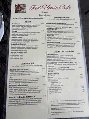 Menu photo 3 Red House Cafe Pacific Grove, CA Menu photo 3 Red House Cafe Pacific Grove, CA