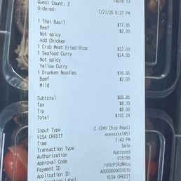 Receipt