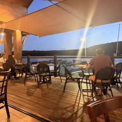 Stone Water at 3 Peaks Marina - Outside dining