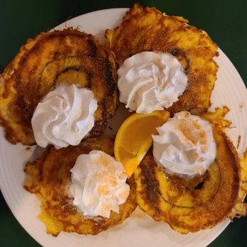 The Frog Pond - Cinnamon roll French toast - Breakfast & Brunch Near Me - St Pete Beach, Florida The Frog Pond - Cinnamon roll French toast - Breakfast & Brunch Near Me - St Pete Beach, Florida