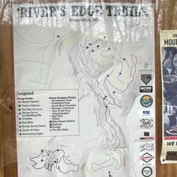 Rivers Edge Trails - Trail map (2025)