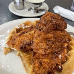 Buttermilk Fried Chicken and Waffle