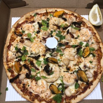 Crust Pizza - Seafood Pizza - Pizza Near Me - Bel Air, Maryland