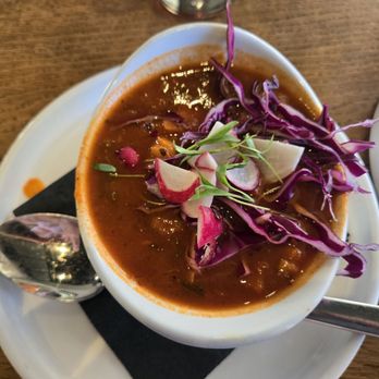 Escondido - Shrimp posole - Mexican Near Me - Santa Fe, New Mexico