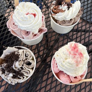 Rolld Ice Cream - Variety of ice creams - Ice Cream & Frozen Yogurt Near Me - Santa Barbara, California