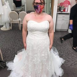 David's Bridal - I fell in love with my dress