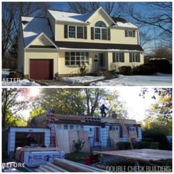 Double Check Builders - Second Floor Extension Before & After