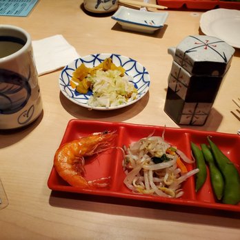 Yanagi Sushi - Complimentary appetizers with our meal. - Japanese Near Me - Honolulu, Hawaii Yanagi Sushi - Complimentary appetizers with our meal. - Japanese Near Me - Honolulu, Hawaii
