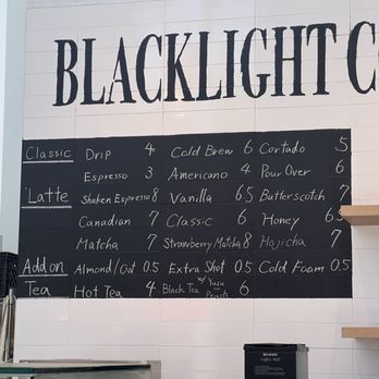 Blacklight Coffee Roastery - menu - Coffee Roasteries Near Me - Santa Ana, California Blacklight Coffee Roastery - menu - Coffee Roasteries Near Me - Santa Ana, California