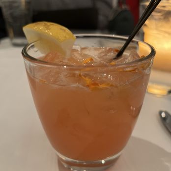 Bernardin's Restaurant At Ratcliffe - Suite 100 - Vodka, lemon juice, simple syrup, strawberry purée. - New American Near Me - Charlotte, North Carolina