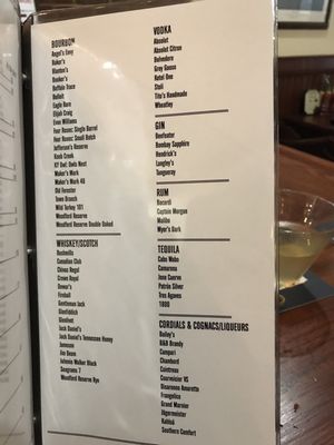 Menu photo 5 Brown Barrel Midway, KY