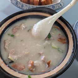 Preserved Egg and Pork Porridge