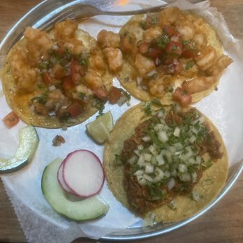 Clavel - 2 Al Gobernador and 1 Barbacoa tacos - Bars Near Me - Baltimore, Maryland Clavel - 2 Al Gobernador and 1 Barbacoa tacos - Bars Near Me - Baltimore, Maryland