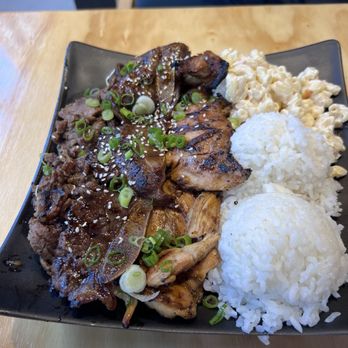 Dalu Hawaiian BBQ - Best Aloha Mix (chicken, beef, ribs) - Hawaiian Near Me - Oceanside, California Dalu Hawaiian BBQ - Best Aloha Mix (chicken, beef, ribs) - Hawaiian Near Me - Oceanside, California