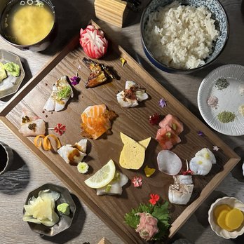 Umaya LA - Build your own hand rolls for lunch omakase - Japanese Near Me - Los Angeles, California