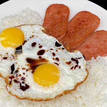 EbiNomi - CDF: Hong Kong style Spam & eggs over rice - Asian Fusion Near Me - Honolulu, Hawaii EbiNomi - CDF: Hong Kong style Spam & eggs over rice - Asian Fusion Near Me - Honolulu, Hawaii