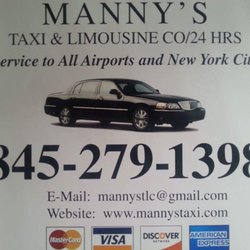 Manny's Taxi & Limousine Co-24 Hrs