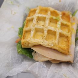 Smoked Turkey Croffle