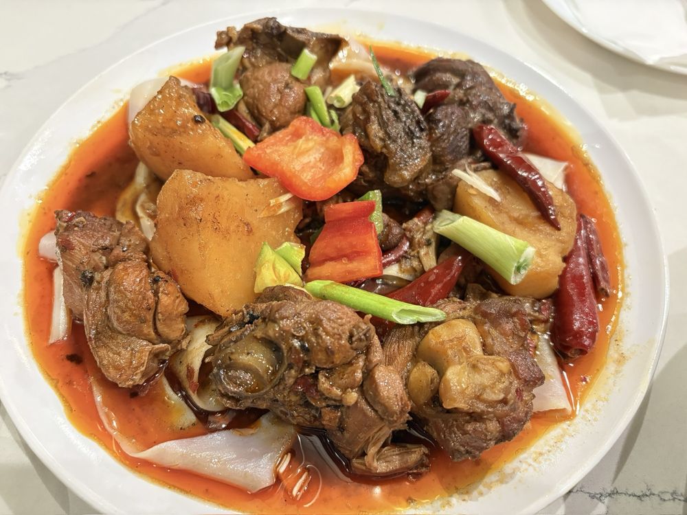 Food from Uyghur Noodle King