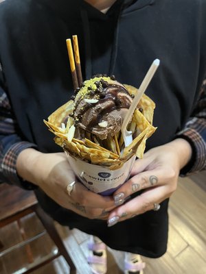 T-Swirl Crêpe by null