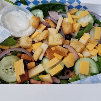Blues Cafe - Now this is the Chef Salad - Coffee & Tea Near Me - Patterson, California