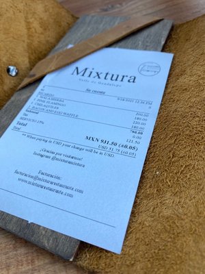 Menu photo 3 Mixtura Valle de Guadalupe, BCN Menu photo 3 Mixtura Valle de Guadalupe, BCN