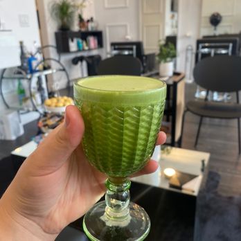 Opulence Salon & Med Spa - Complimentary matcha latte - Hair Salons Near Me - La Jolla, California Opulence Salon & Med Spa - Complimentary matcha latte - Hair Salons Near Me - La Jolla, California