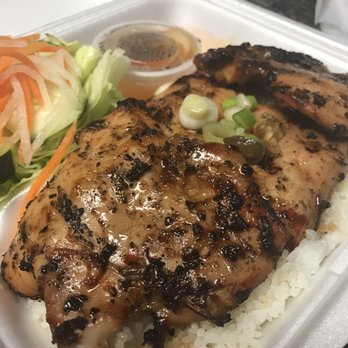 Little Saigon - Chargrilled chicken rice plate - Vietnamese Near Me - Baton Rouge, Louisiana