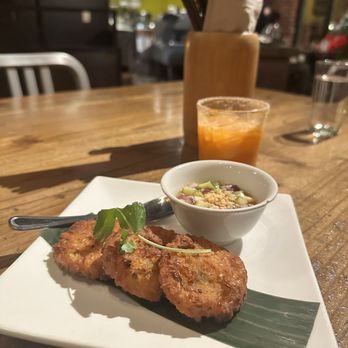 Basil Canteen - Corn fritters - Thai Near Me - San Francisco, California Basil Canteen - Corn fritters - Thai Near Me - San Francisco, California