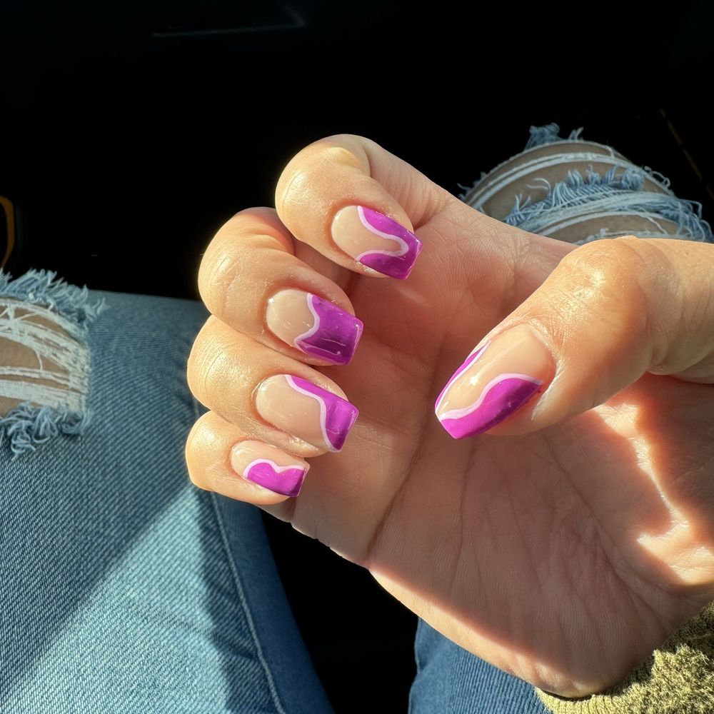 Oasis Nail Spa - Uptown - Gel mani with Katy and she never disappoints. Even with all the design ideas I walk in with. - Nail Salons Near Me - Whittier, California